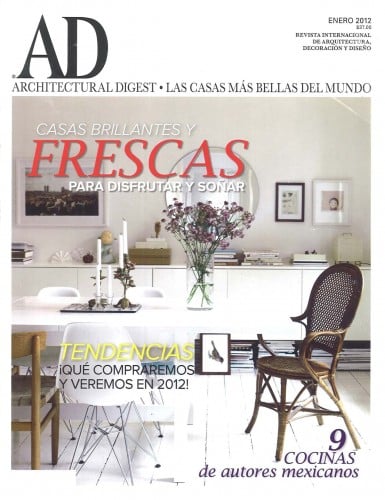 Architectural Digest Mexico – January 2012