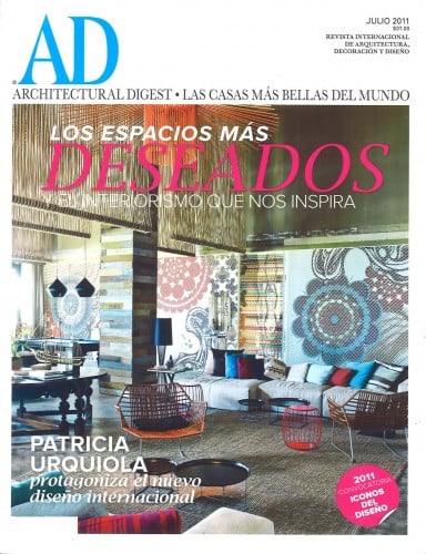 Architectural Digest Mexico – July 2011