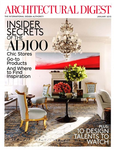 Architectural Digest – January 2013