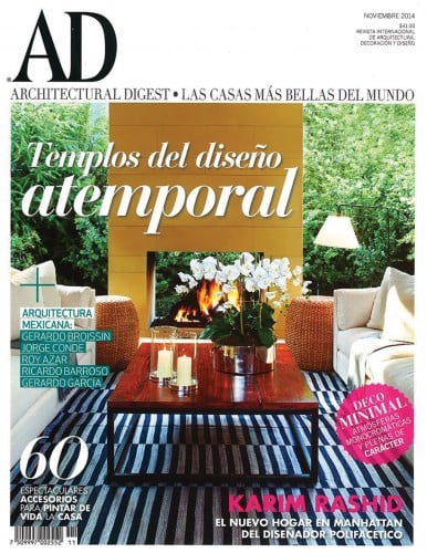 Architectural Digest Mexico - November 2014