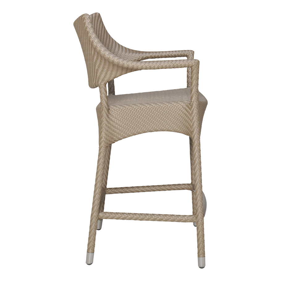 AMARI COUNTER STOOL WITH ARMS JANUS et Cie