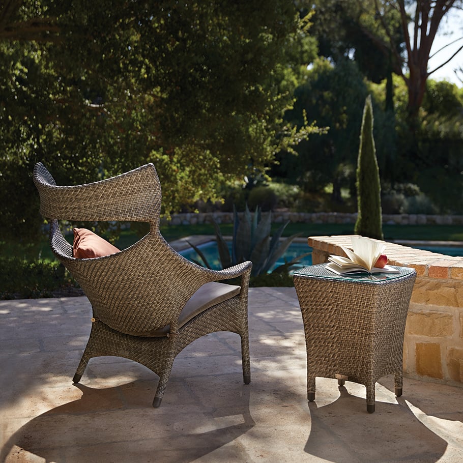 AMARI HIGH BACK LOUNGE CHAIR JANUS et Cie