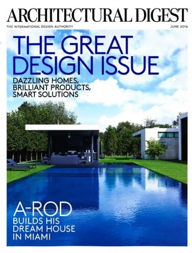 Architectural Digest - June 2016