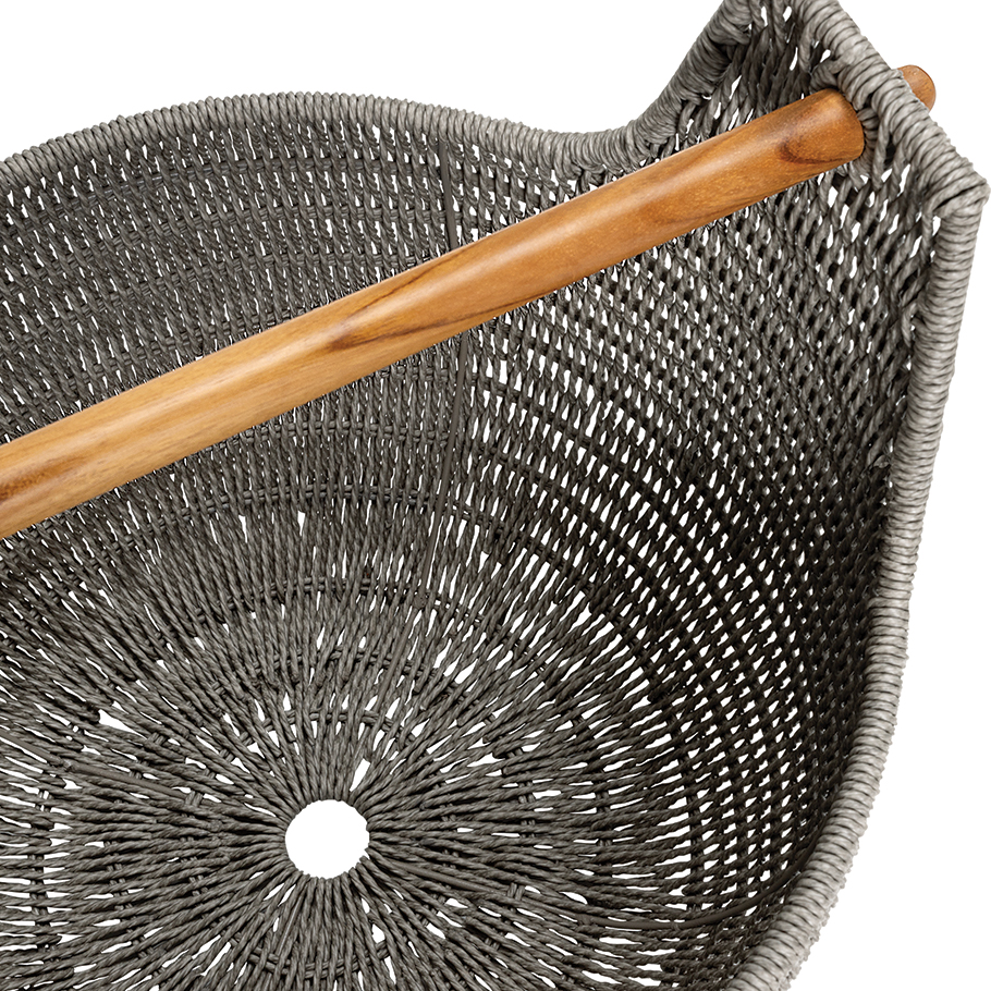 CEBU WOODHANDLED BASKET JANUS et Cie