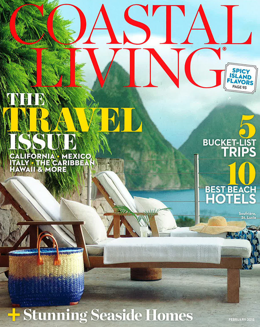 Coastal Living February 2015 — JANUS et Cie