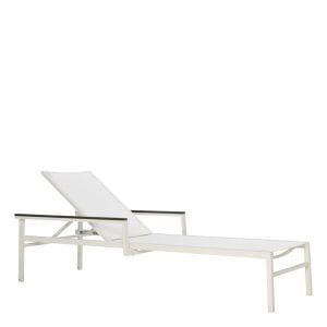 DUO STACKABLE MESH CHAISE LOUNGE WITH ARMS - JANUS et Cie