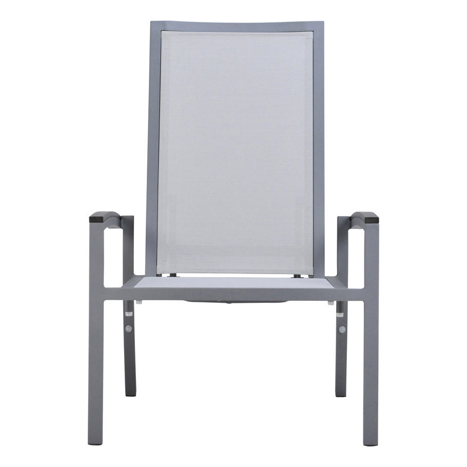 DUO STACKABLE MESH RECLINING LOUNGE CHAIR JANUS et Cie