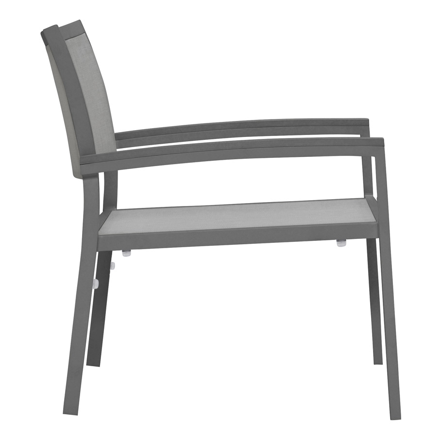 DUO STACKABLE MESH LOUNGE CHAIR JANUS et Cie