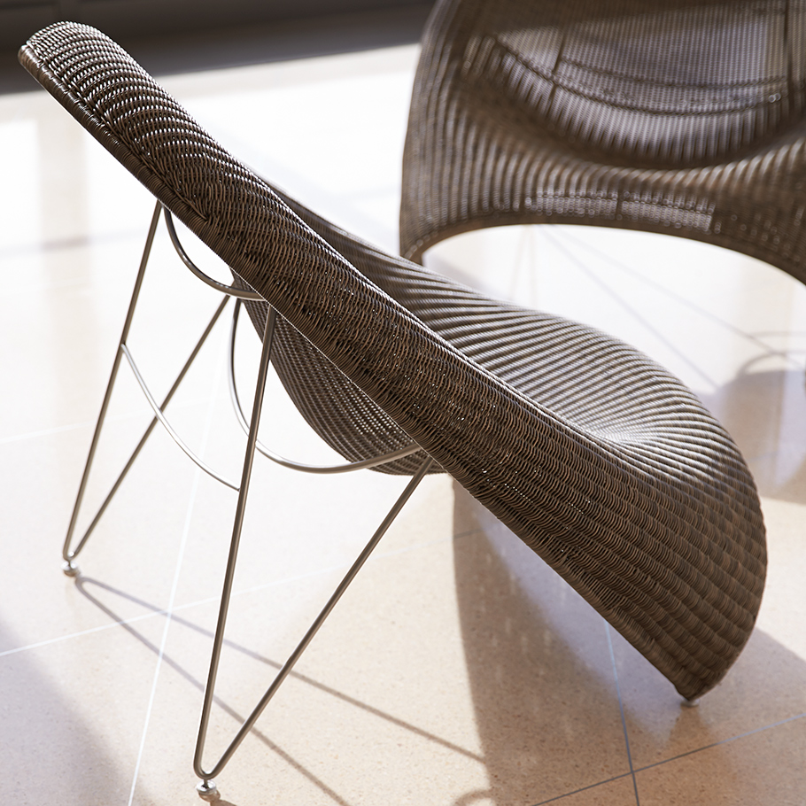 The Fibonacci Anda Lounge Chair by Gabellini Sheppard exclusively for JANUS et Cie | interior design | luxury furniture | indoor outdoor | exterior design