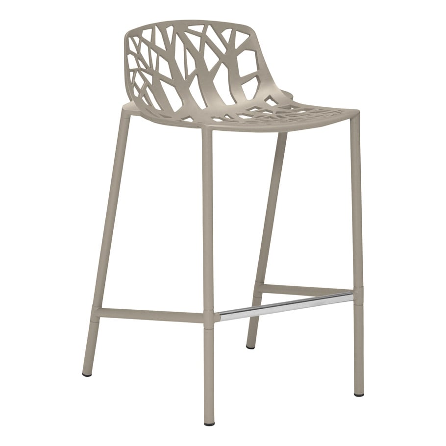 Forest Low Back Counter Stool J, How To Add A Back Bar Stool