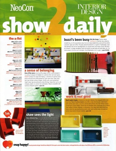 ID NeoCon Show Daily – June 2012