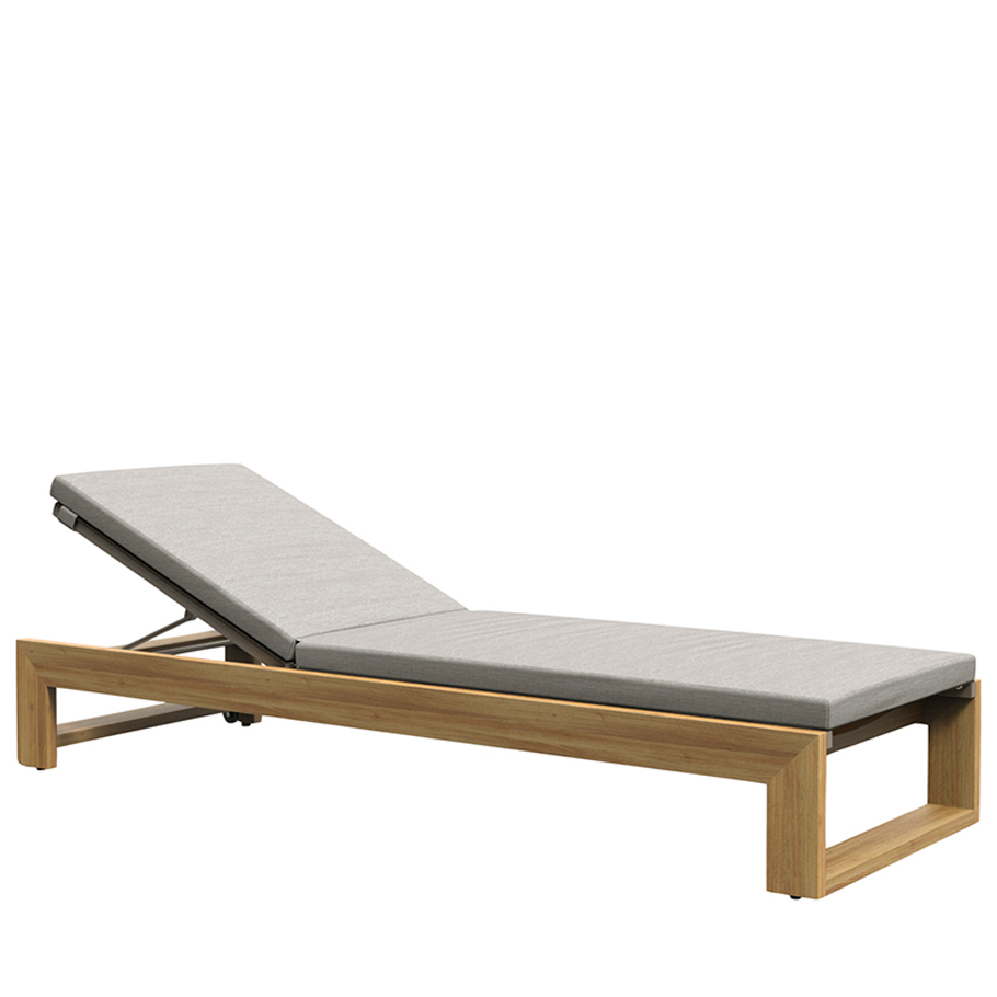 Matisse Teak Chaise Lounge