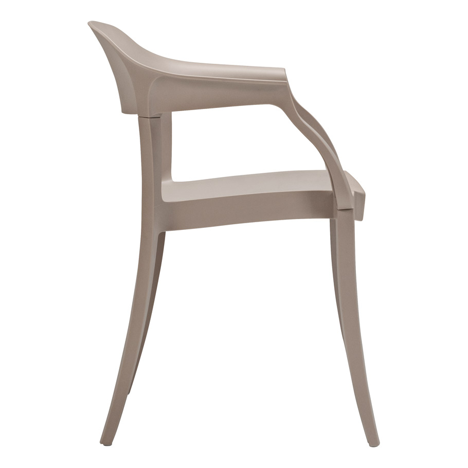 STRAUSS STACKABLE ARMCHAIR - JANUS et Cie