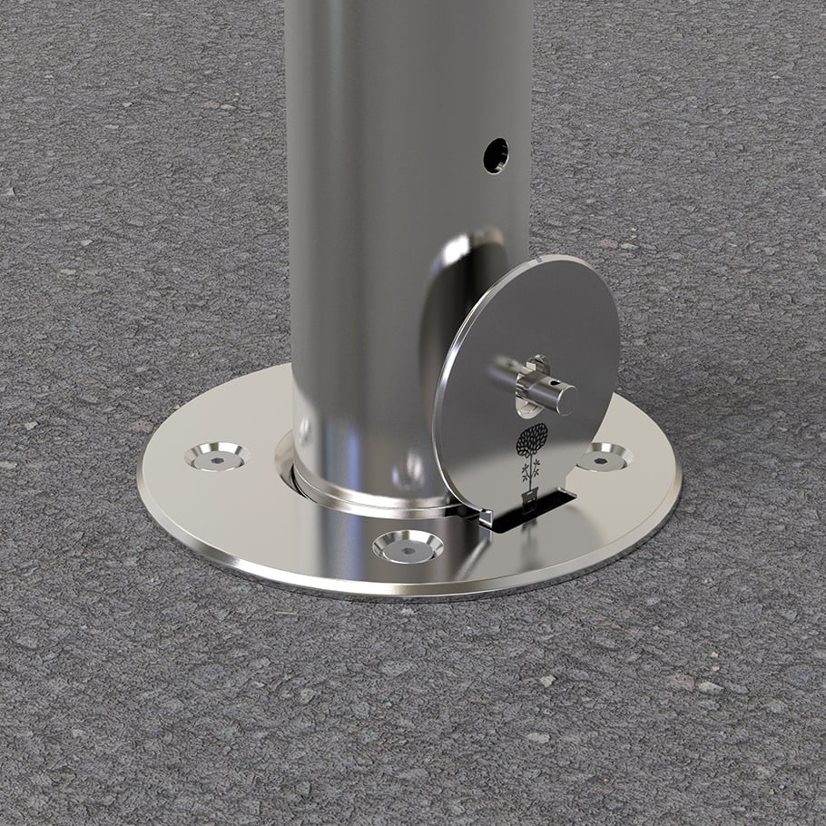 JANUS ALUMINUM UMBRELLA SQUARE 300 JANUS et Cie